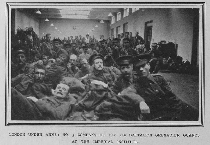 1914 3rd battalion grenadier guards